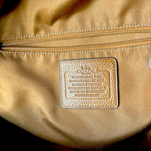 Coach Brown Leather Backpack - Picture 5 of 6